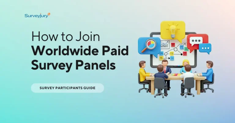 Worldwide Paid Survey Panels