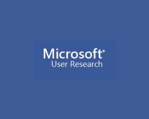 Microsoft User Research Logo