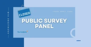 Public Survey Closed Panel