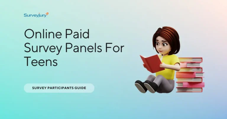 Survey Panels for Teenagers