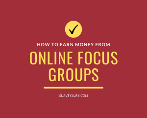 make money from Focus Groups