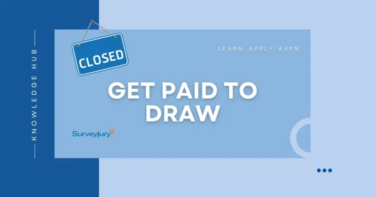Get Paid to Draw Closed Panel