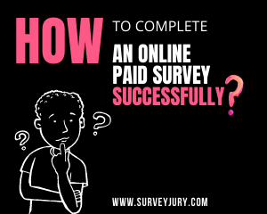 How to complete survey
