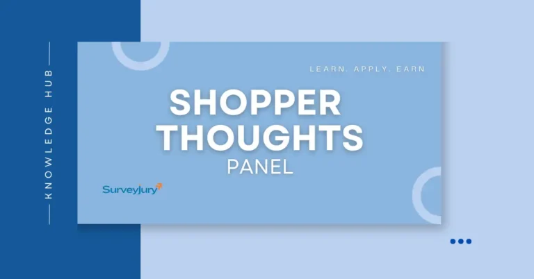 Shopper Thoughts Panel