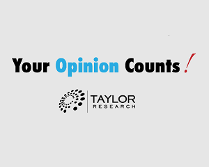 Taylor Research Your Opinion Counts Panel Logo