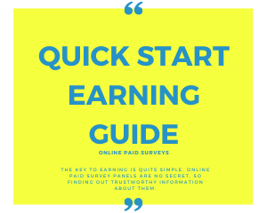 Quick Start Earning Guide