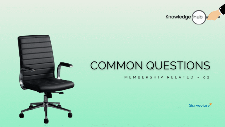 Membership Related Common Questions