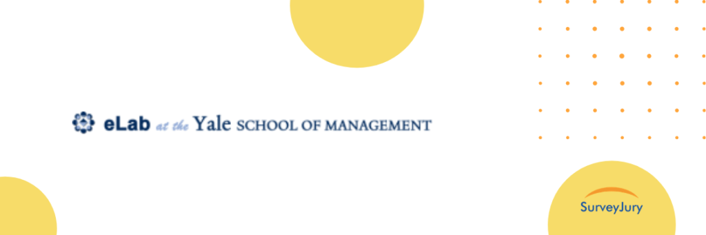 eLab at the Yale School of Management Banner