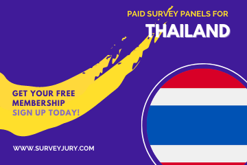 Popular Paid Survey Panels For Thailand