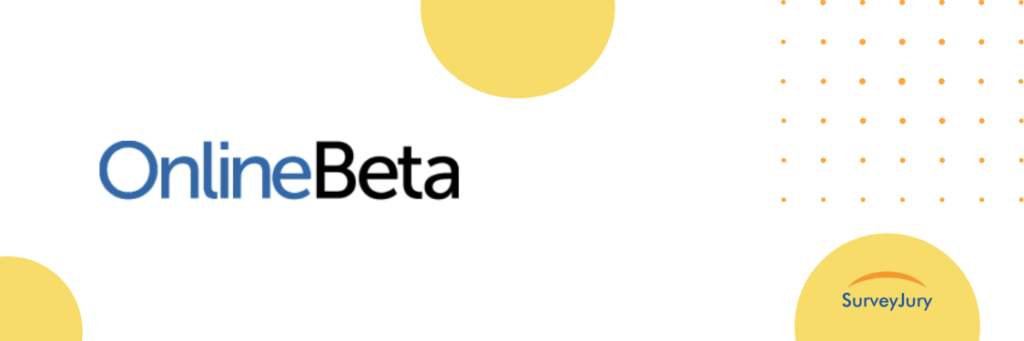 online beta banner