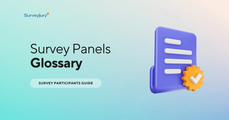 Survey Panels Glossary