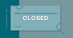 Closed Survey Panel or Inactive Survey Panel